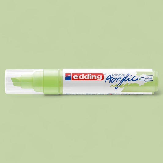 Edding 5000 Acrylmarker pastellgrün 917 , Keilspitze 5-10 mm
