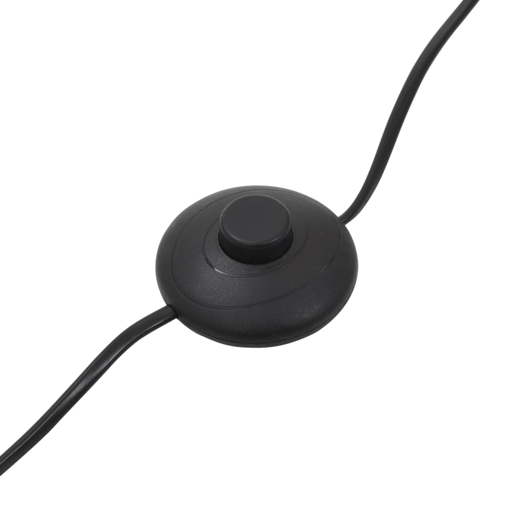 Lampada da terra con supporto in acciaio, 135 cm, beige