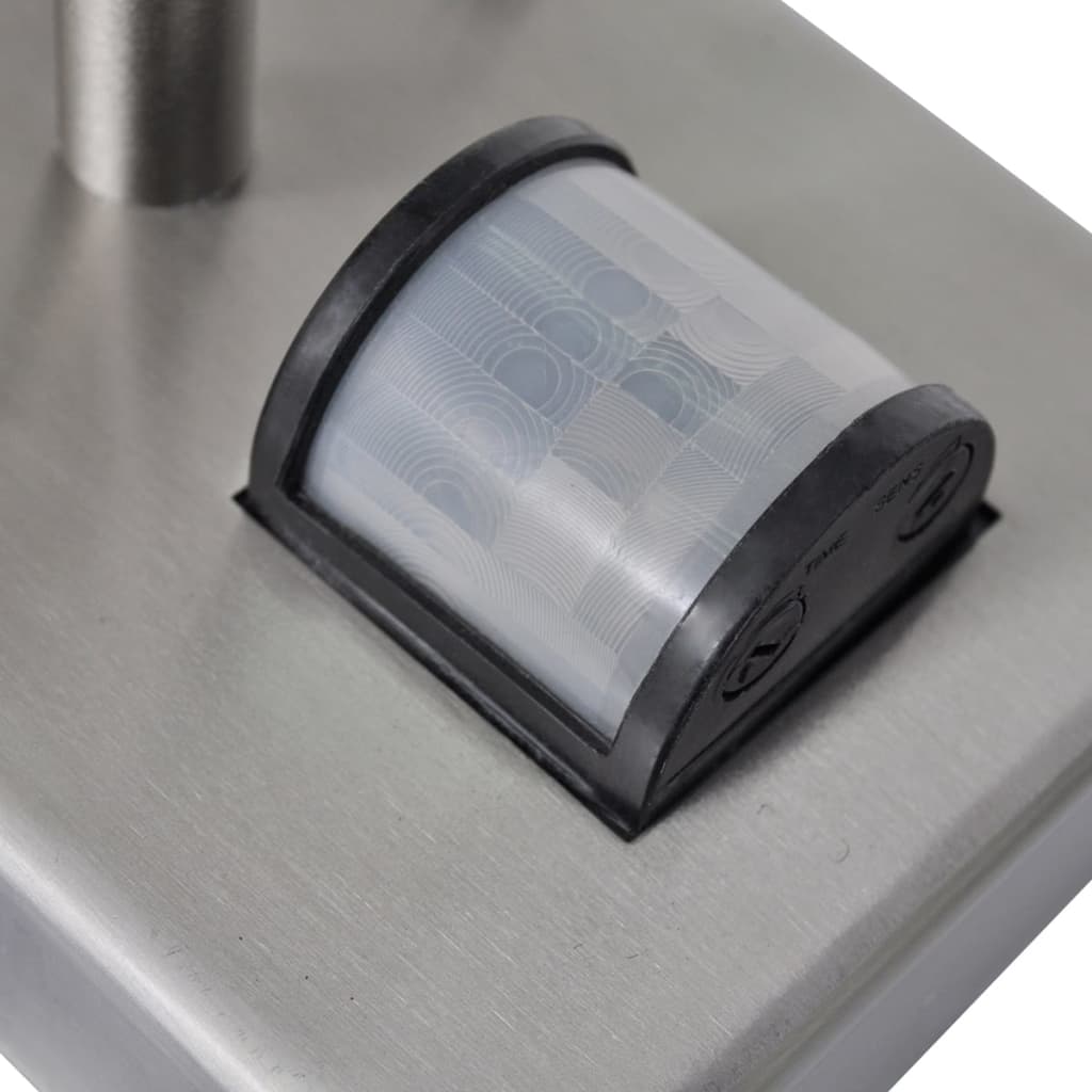 Lampada da parete in acciaio inox a forma di pagoda con sensore