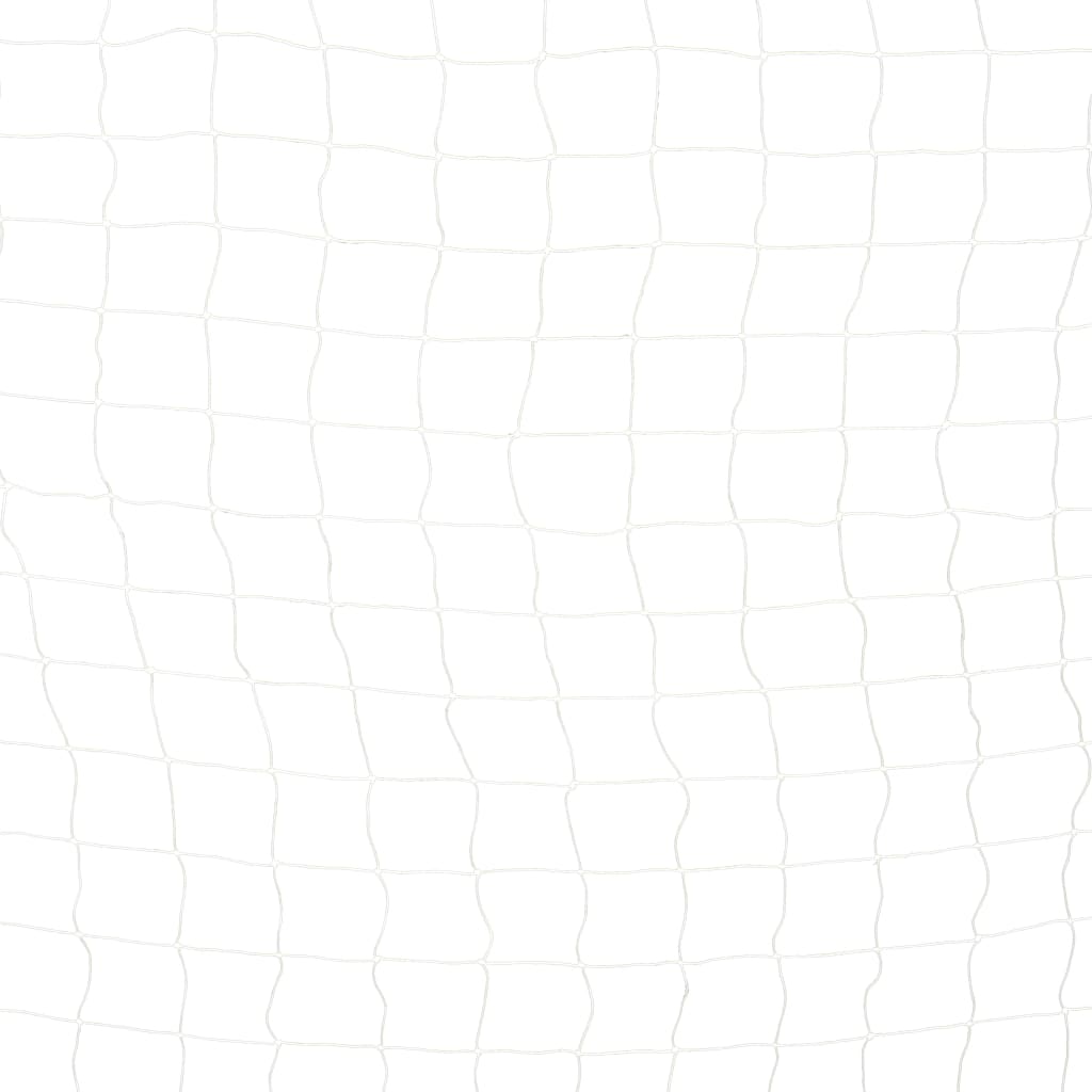 Fußballtor 300x160x90 cm Metall Schwarz und Weiß