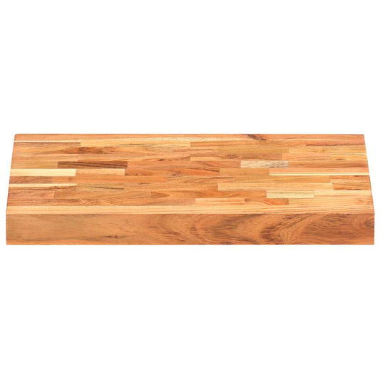 Hackblock 40×30×4 cm Akazie Massivholz