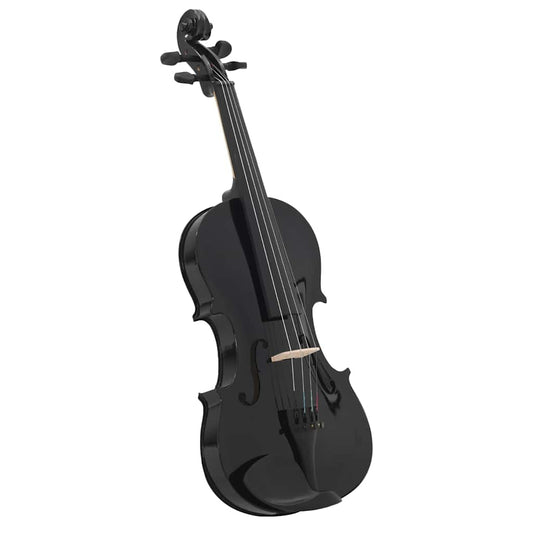 Violine Komplettset mit Bogen und Kinnhalter Helles Holz 4/4