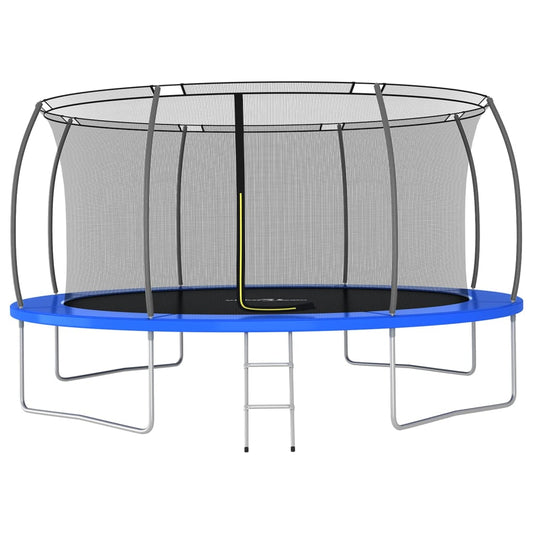 Set trampolino, rotondo, 460×80 cm, 150 kg