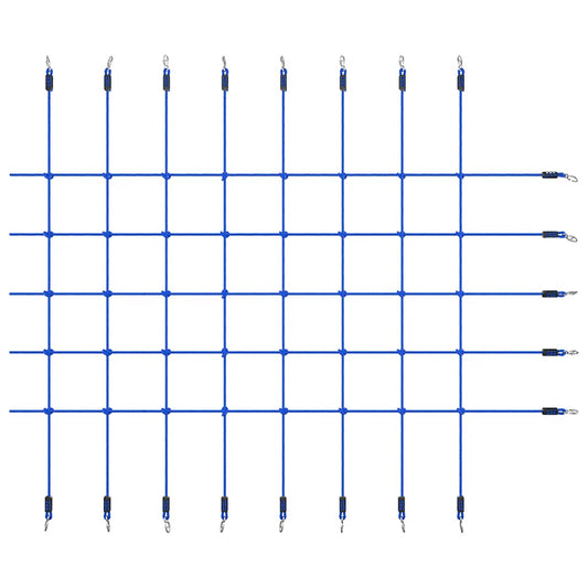 Kletternetz 200x150 cm Blau