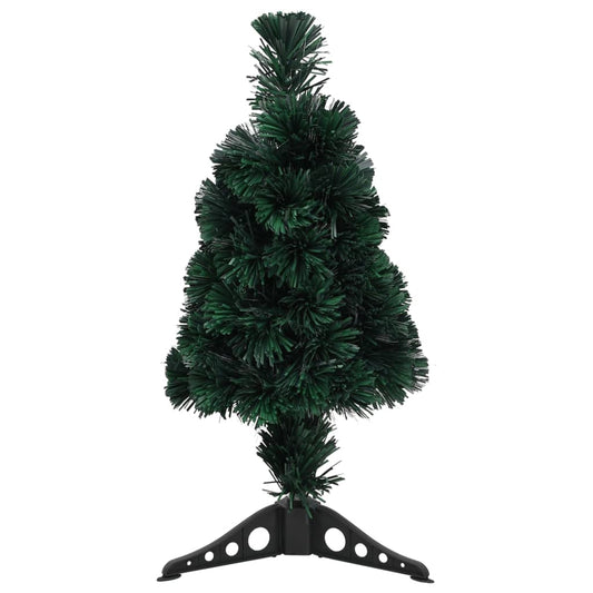 Künstlicher Weihnachtsbaum Schlank mit Ständer und LED 64 cm Glasfaser