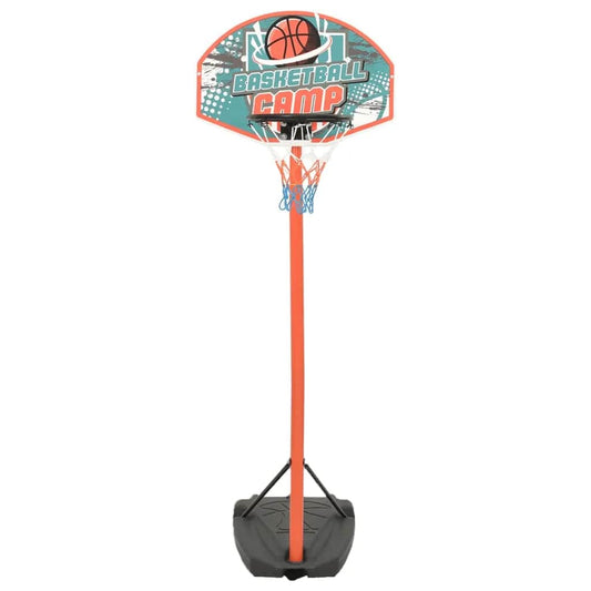 Set da basket portatile, regolabile 180-230 cm
