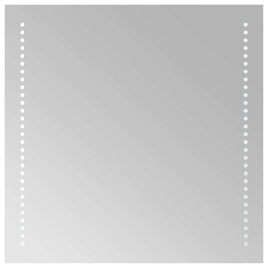 LED-Badspiegel 50x50 cm