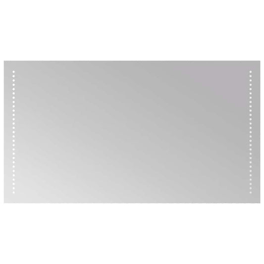 Specchio da bagno a LED 90x50 cm