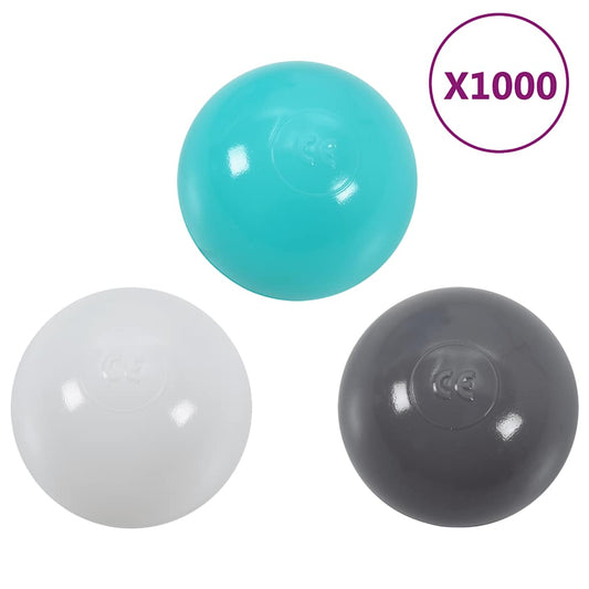Palline per piscina di palline, 1000 pezzi, multicolore