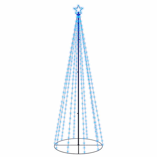 LED-Weihnachtsbaum Kegelform Blau 310 LEDs 100x300 cm
