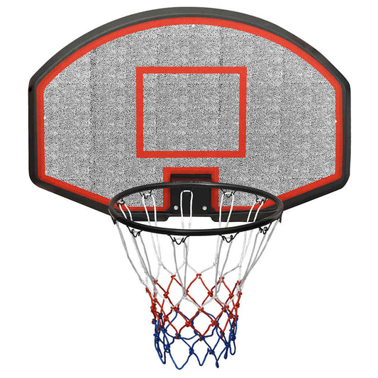 Basketballkorb Schwarz 90x60x2 cm Polyethylen