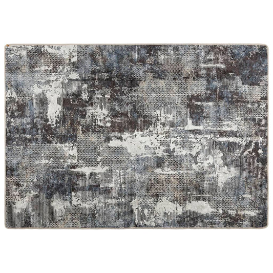 Tappeto lavabile, multicolore, 80x150 cm, antiscivolo