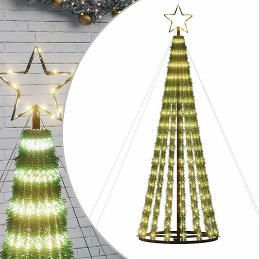 LED Weihnachtsbaum 275 LEDs Warmweiß 180 cm