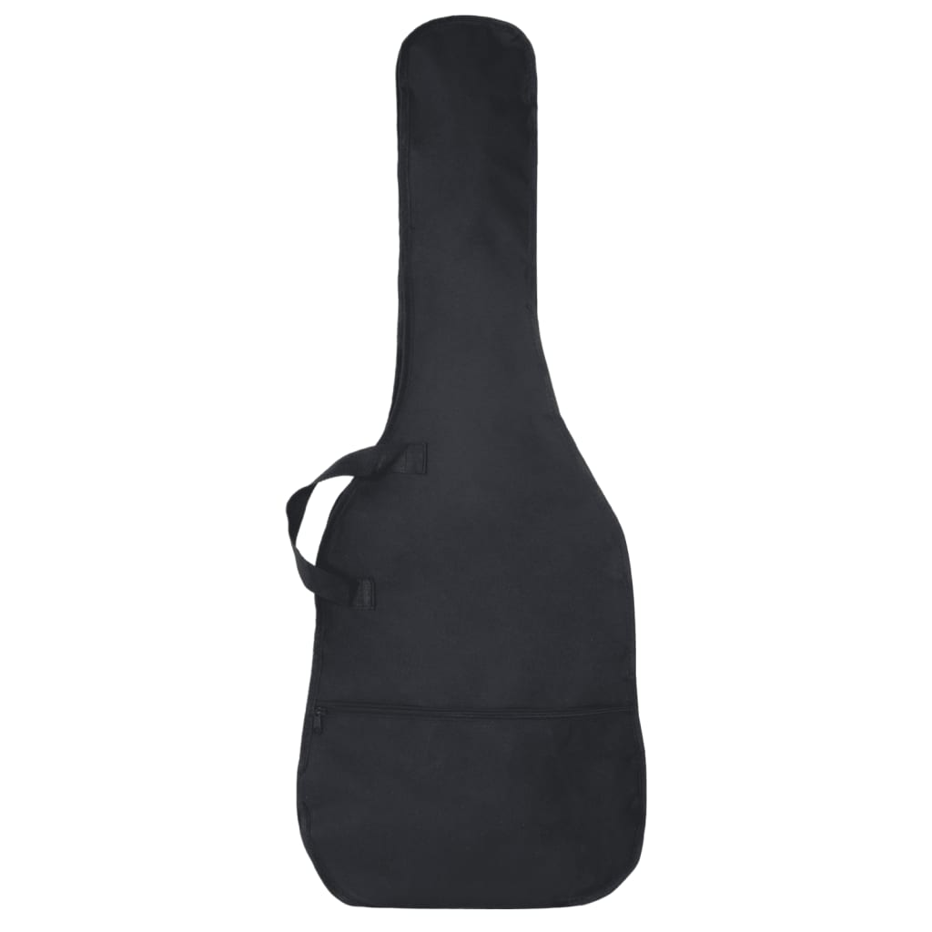 Chitarra elettrica per principianti con borsa, marrone e nera, misura 4/4, 39"