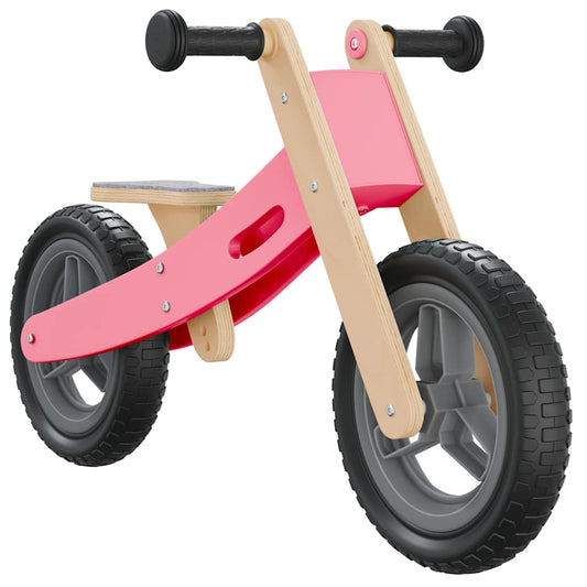 Bicicletta senza pedali rosa per bambini