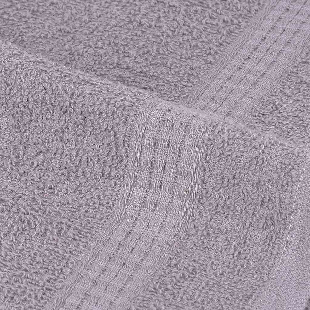 Badetücher FROGN 4 Stk. Grau 100x150 cm 360 g/m²