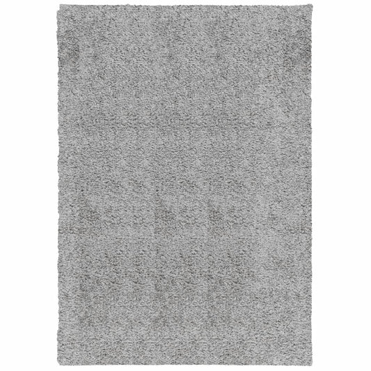 Tappeto Shaggy PAMPLONA a pelo alto moderno grigio 160x230 cm
