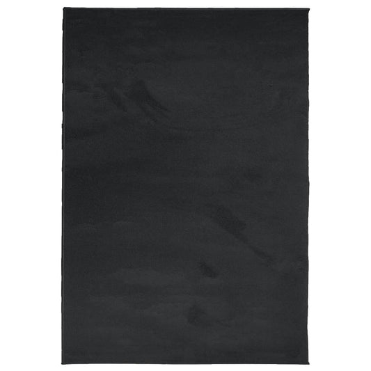Tappeto a pelo corto OVIEDO, nero, 200x280 cm