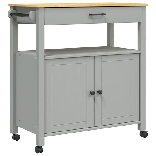 Küchenwagen MONZA 84x40x88,5 cm Massivholz Kiefer