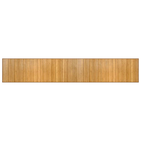 Teppich Rechteckig Natur 60x400 cm Bambus