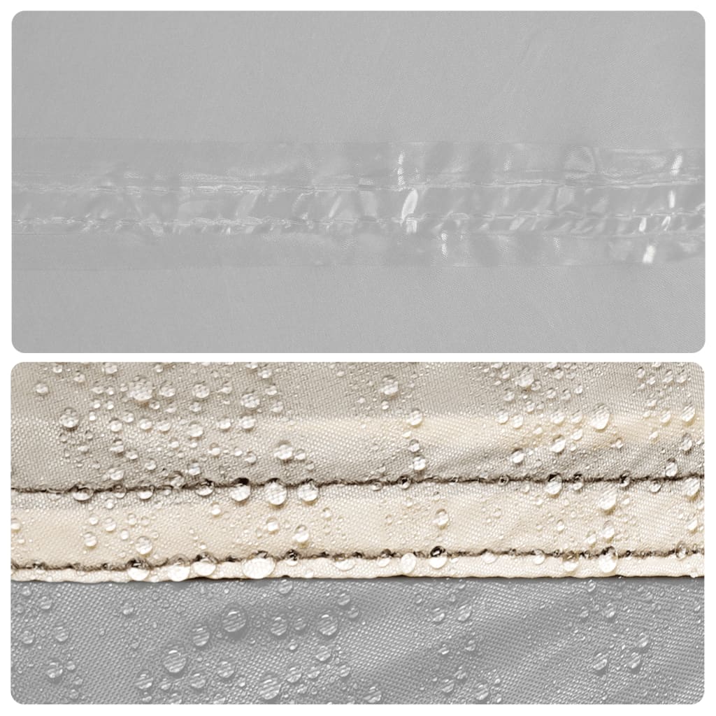 Beistellzelt Grau Wasserdicht