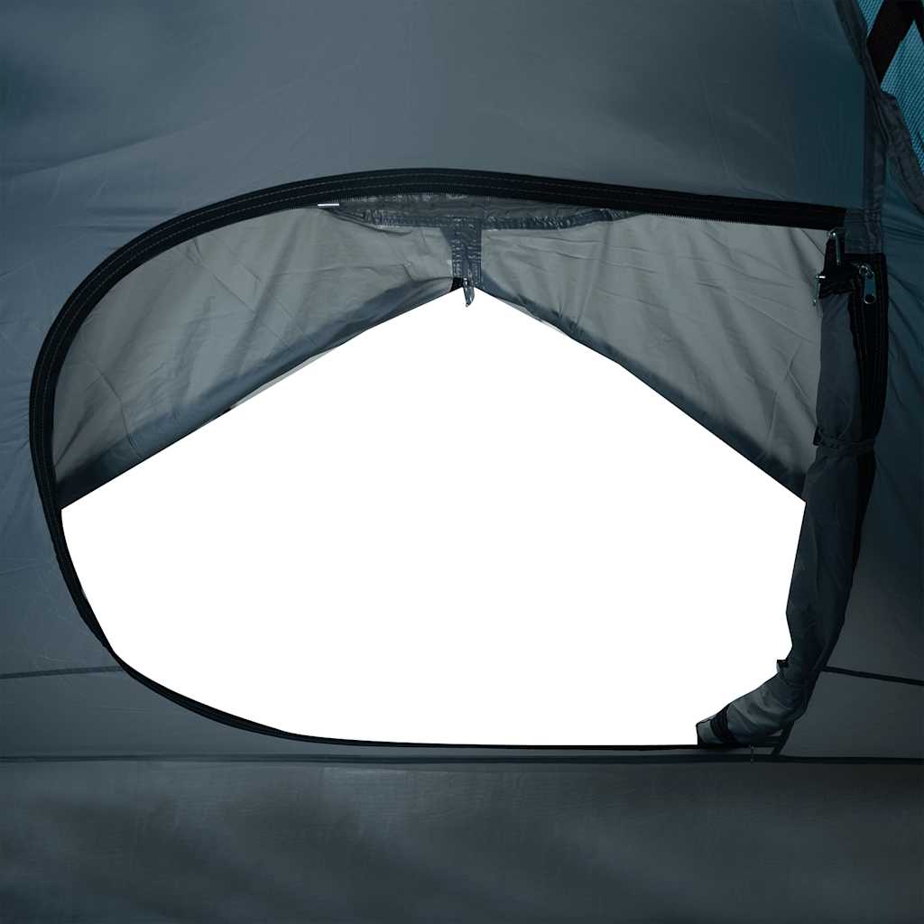 Kuppel-Campingzelt 4 Personen Blau Wasserdicht