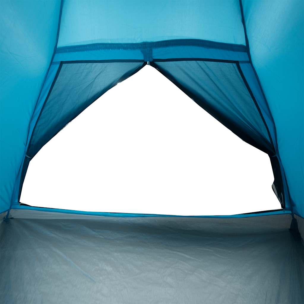 Tenda da campeggio a cupola per 2 persone, blu, impermeabile