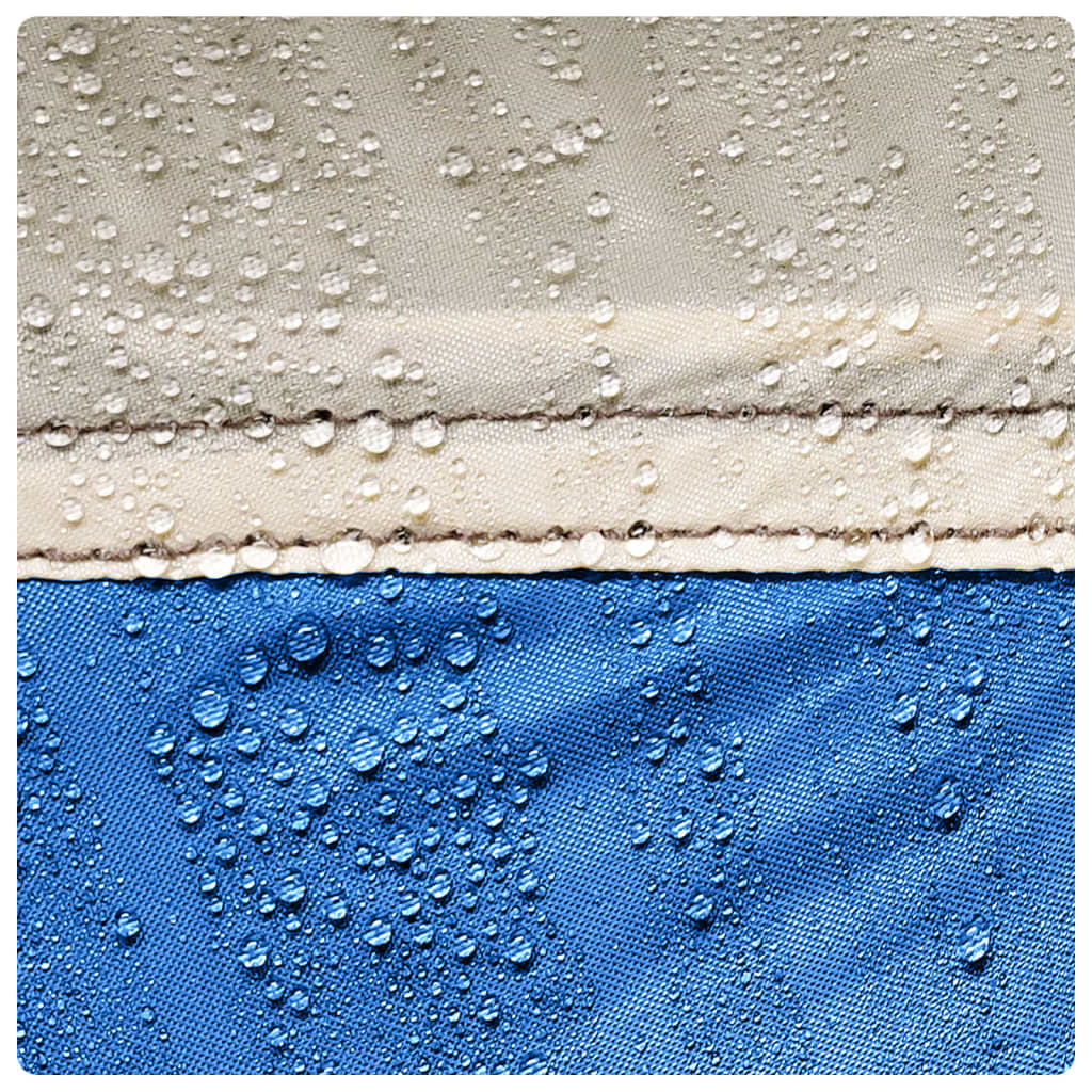 Tenda da spiaggia per 2 persone, blu azzurro, pop-up, impermeabile