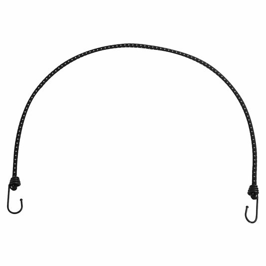 Corde riflettenti in gomma con ganci, 10 pezzi, 100 cm