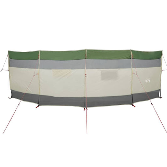 Camping-Windschutz Grün 510x153 cm Wasserdicht