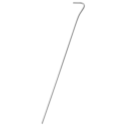 Picchetti per tenda, 50 pezzi, diametro 30 cm, 4 mm, acciaio zincato