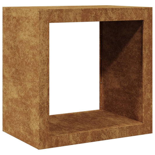 Brennholzregal 60x40x60 cm Wetterfester Stahl