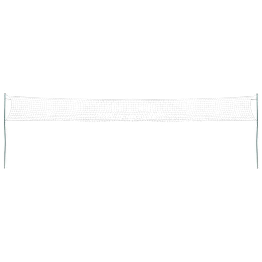 Set da badminton con 4 racchette e rete 620x151 cm