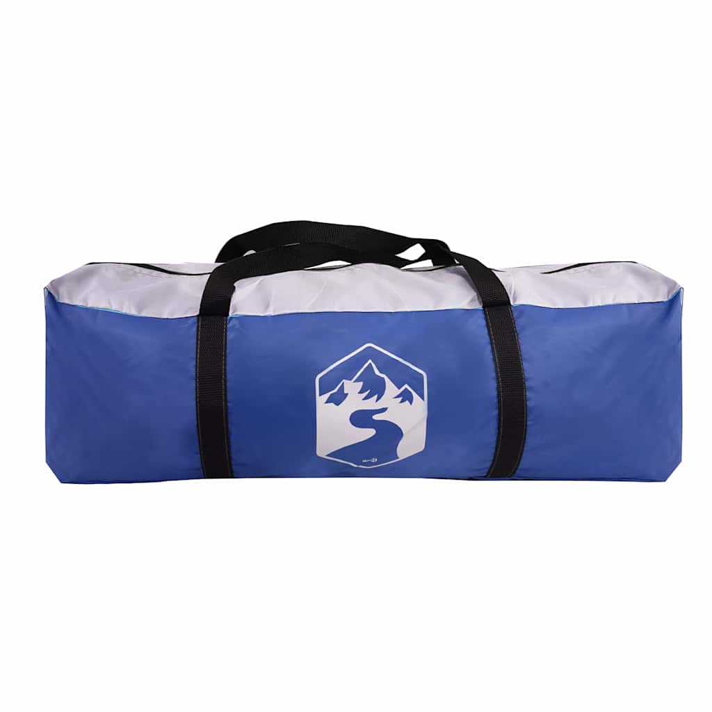 Tenda da piscina Azzurro 366 x 305 x 231 cm Poliestere e fibra di vetro