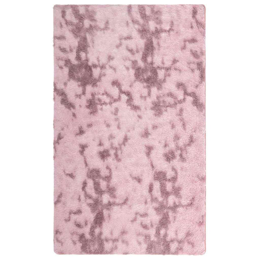 Tappeto Shaggy, pelo lungo, NAVARRA, rosa antico, 80x150 cm, poliestere