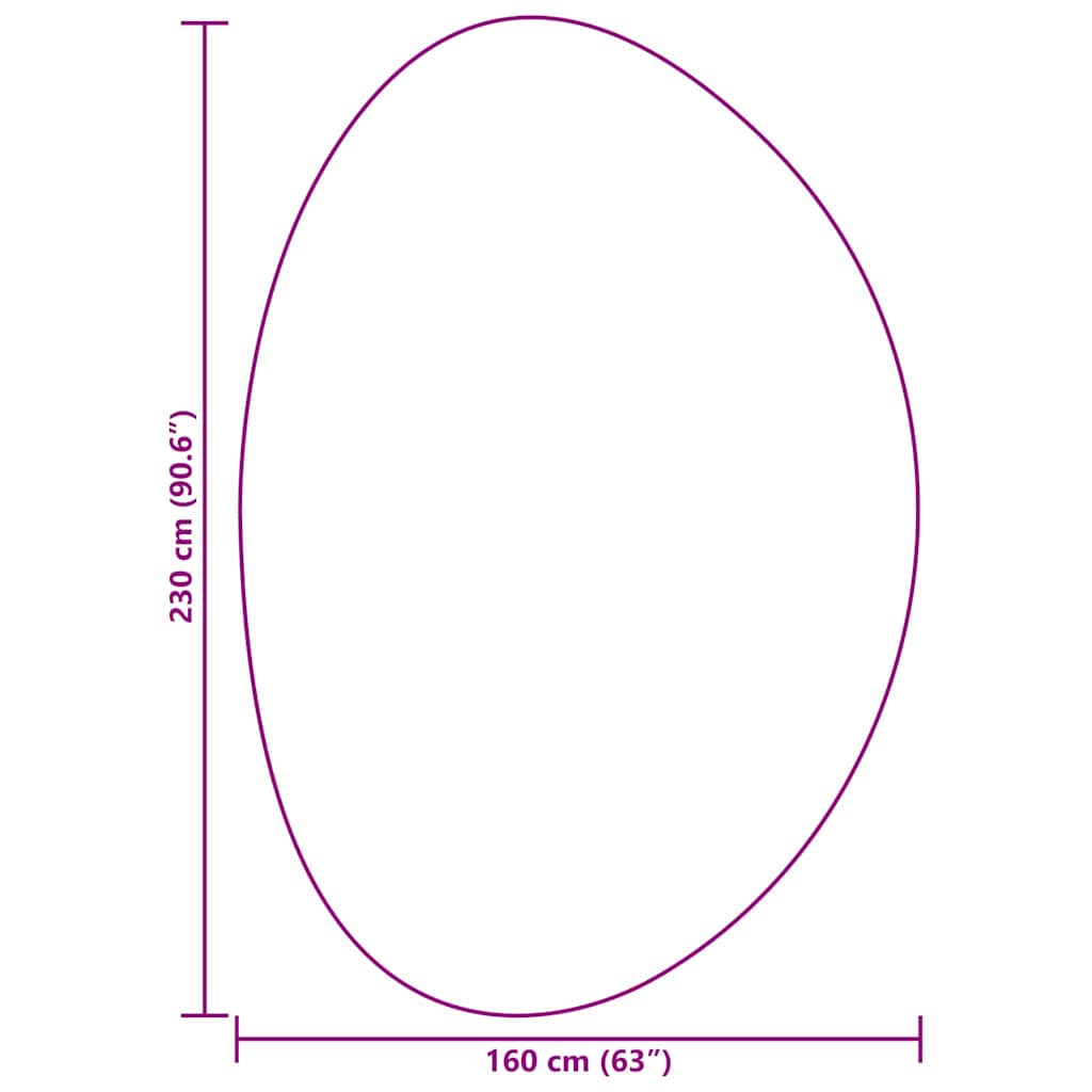 Teppich HUARTE Grau 160 x 230 cm Polyester