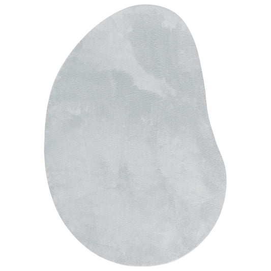 Teppich Grau 100 x 200 cm Polyester