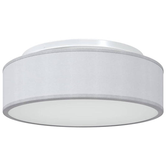 Deckenlampe Grau 38 x 13.5 cm Stoff