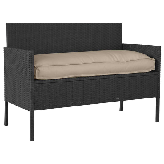 Kissen Taupe 120 x 50 x 12 cm Oxford-Stoff