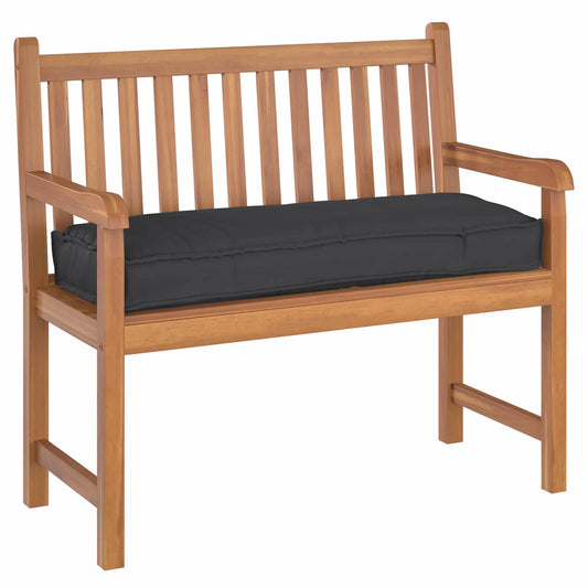 Kissen Schwarz 110 x 40 x 8 cm Oxford-Stoff