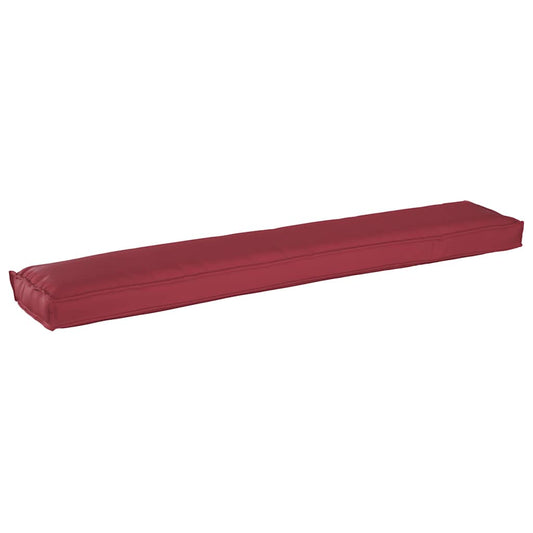 Palettenkissen Weinrot 200 x 40 x 8 cm Oxford-Stoff