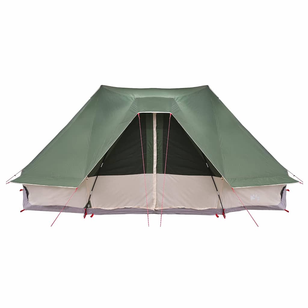 Tenda teepee familiare con tetto, verde, 680 x 430 x 270 cm