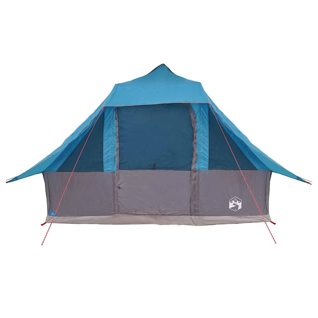 Tenda Tipi con tetto e vano portaoggetti, blu, 364 x 281 x 257 cm, taffetà