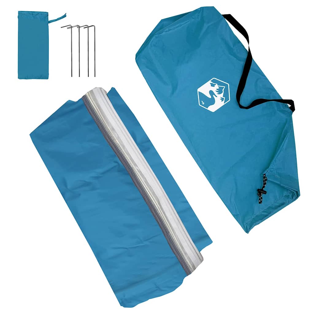 Heckklappenzelt mit Dach Blau 190 x 150 x 185 cm Taft