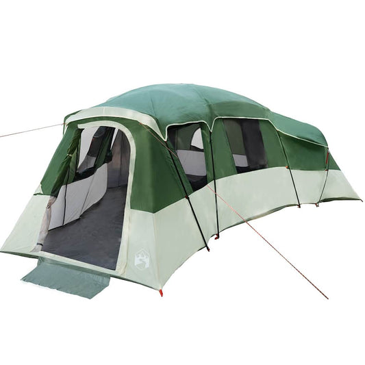 Tenda familiare, verde, 762 x 655 x 218 cm, poliestere