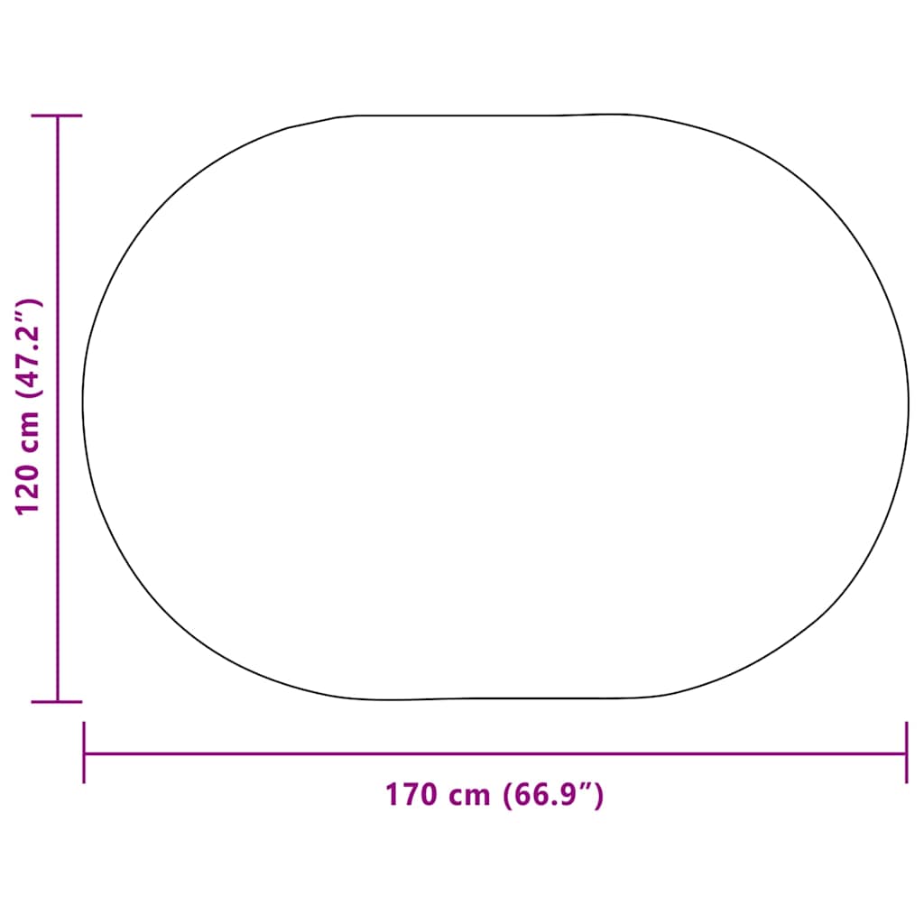 Teppich ZIZUR Braun PP