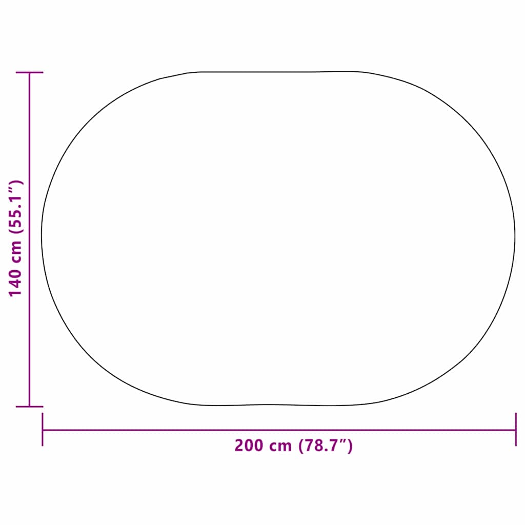 Teppich ZIZUR Braun PP