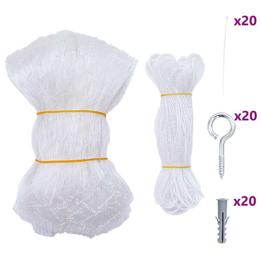 Katzennetz Transparent 3x2 m Nylon