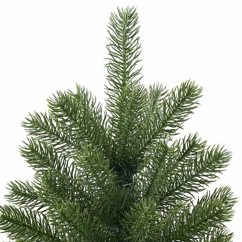 Albero di Natale artificiale con 300 LED, verde, 210 cm, PE e PVC