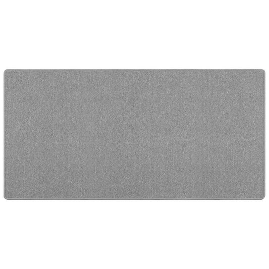 Teppichläufer Hellgrau 100 x 200 cm 100% Polypropylen